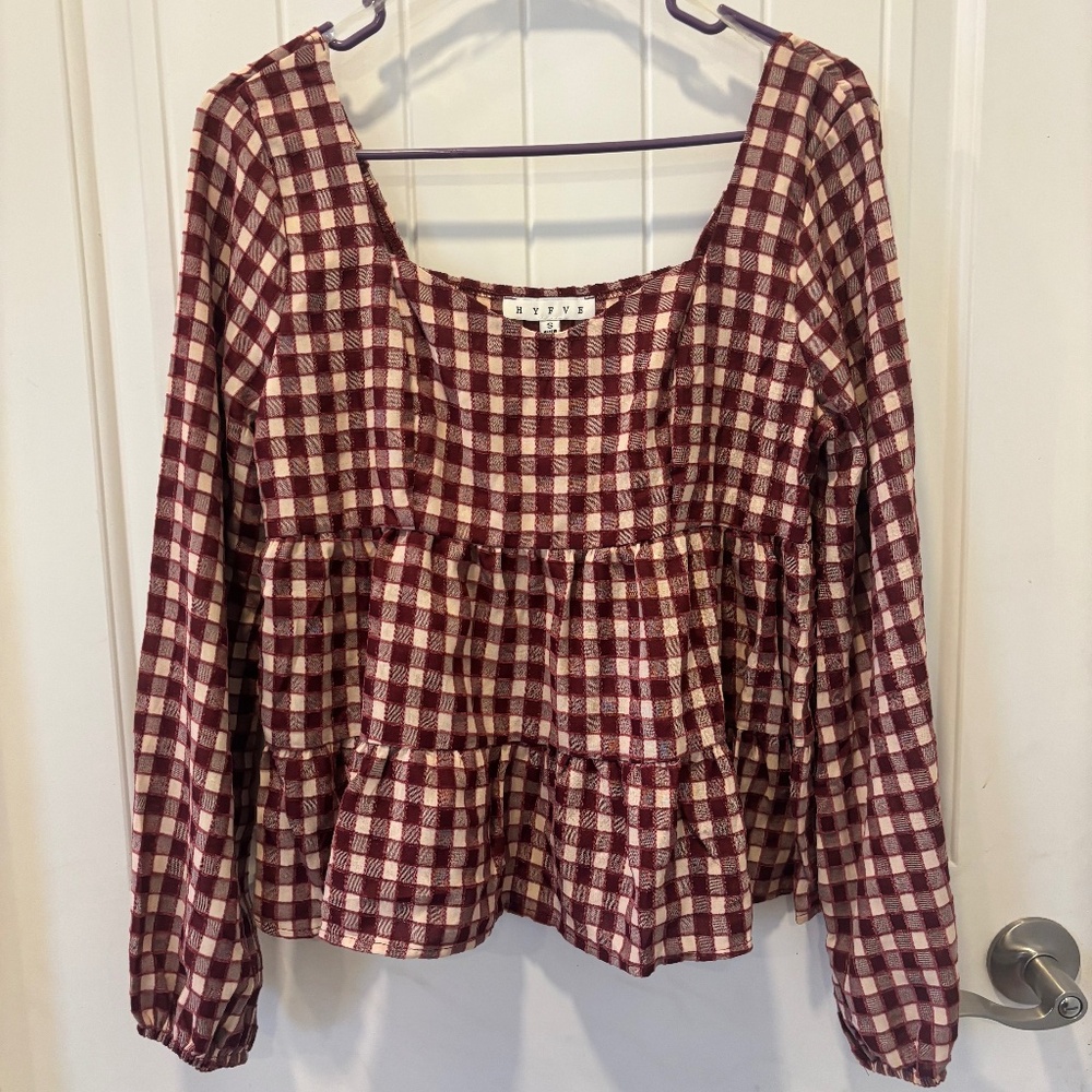 Women’s babydoll blouse